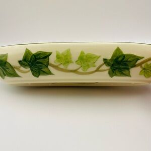 Vintage, MCM, Franciscan Ivy, Relish/Celery Tray,  Made in California, 10.5”